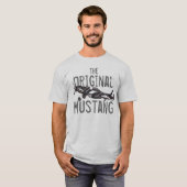De originele mosterang t-shirt (Voorkant volledig)
