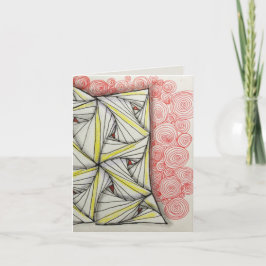 De originele Standaard inbegrepen enveloppen van Bedankkaart