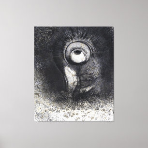 De Origins tekening door Odilon Redon Canvas Afdruk