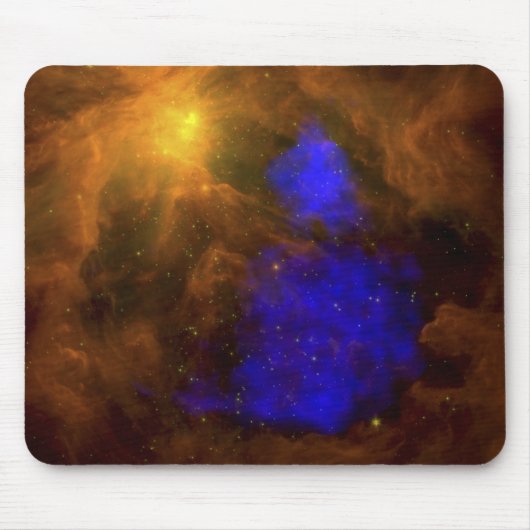 De Orion-nebula in het infrarood Muismat (Voorkant)