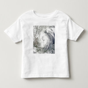 De orkaan Alex over de westerne Golf van Mexico Kinder Shirts