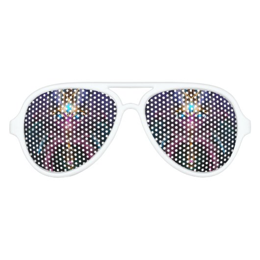 De Orkolon Aviator Party Shades Aviator Zonnebril (Voorkant)