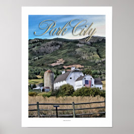 De Osguthorpe Barn van Leslie Harlow Poster