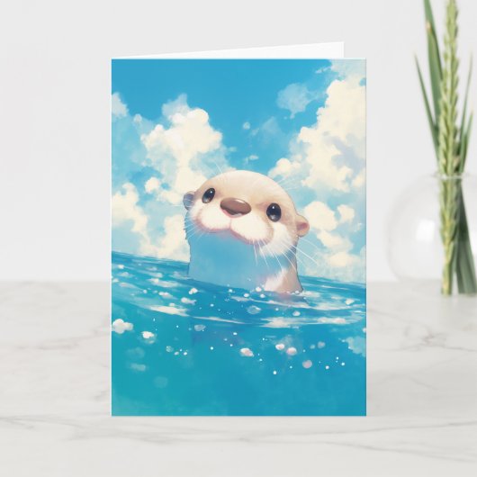 De Otter Aquatische Odyssee Kaart (Voorkant)