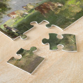 De oude asboom (olie op canvas) legpuzzel (Zijkant)