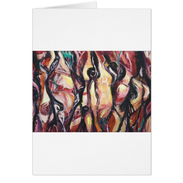 De oude astronauten (abstract expressionisme) (Voorkant)