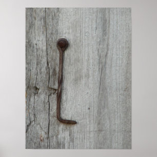 De oude barn-haas poster