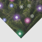 De oude Barn Kerstmis Tissuepapier (Detail)
