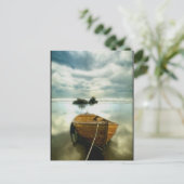 De oude boot briefkaart (Staand voorkant)