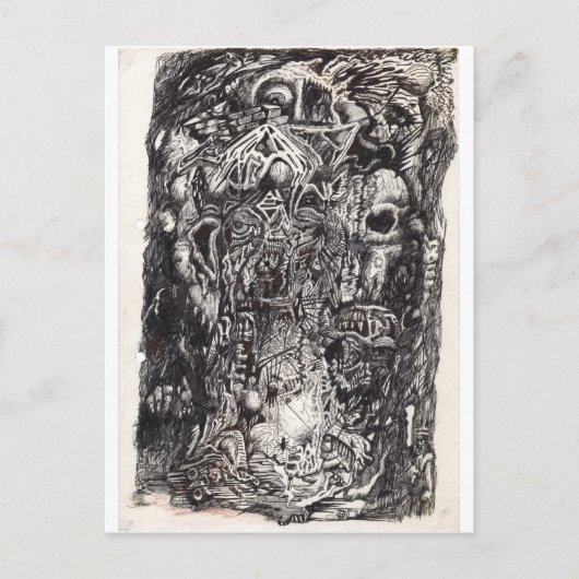 De oude briefkaart (Voorkant)