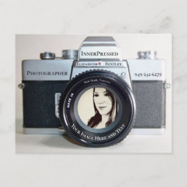 De oude Camera die Uw Foto voor Fotografen neemt Briefkaart