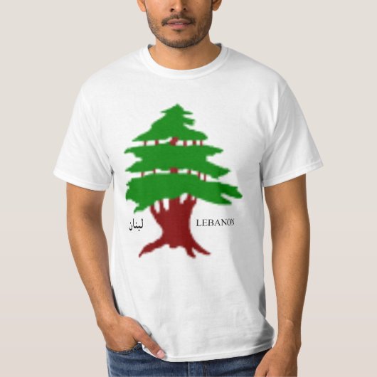 De Oude Ceder van Libanon T-shirt (Voorkant)
