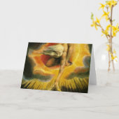De oude dag waarop William Blake schildert Kaart (Gele Bloem)