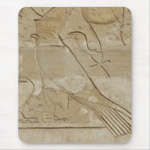 De oude Egyptische sleutel van het leven Ankh met  Muismat