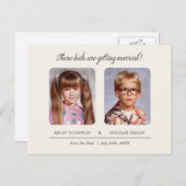 De oude Foto's van de School sparen het Briefkaart (Voorkant / Achterkant)