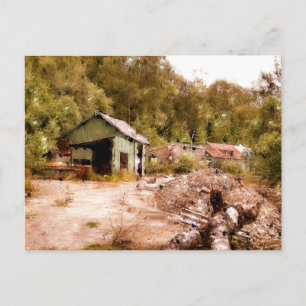 DE OUDE GOUDE MINE BRIEFKAART