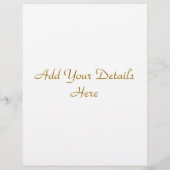 DE OUDE GOUDE MINE FLYER (Achterkant)