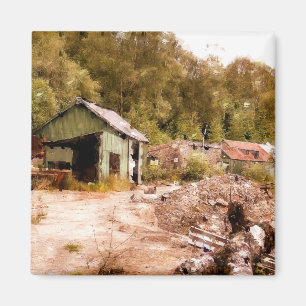 DE OUDE GOUDE MINE MAGNEET