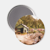 DE OUDE GOUDE MINE MAGNEET (Voorkant / Achterkant)