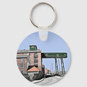 De oude graanschuur Wells Next The Sea Norfolk Sleutelhanger