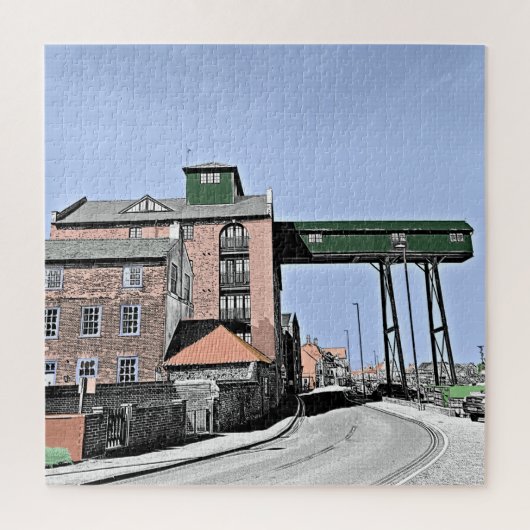 De oude Granary wint naast het Zee Norfolk Legpuzzel (Verticaal)