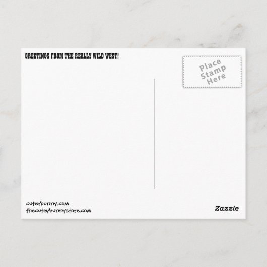 DE OUDE HITCHIN' POST BRIEFKAART (Achterkant)