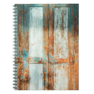 de oude houten deuren achtergrondse antiek,archite notitieboek