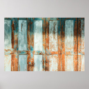 de oude houten deuren achtergrondse antiek,archite poster