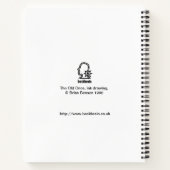 De Oude, inkttekening Notitieboek (Achterkant)