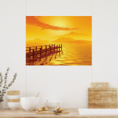De Oude Jetty Poster (Keuken)