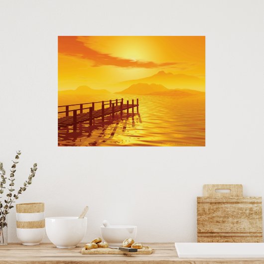 De Oude Jetty Poster (Keuken)