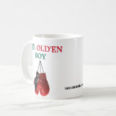 De oude jongen koffiemok (Voorkant links)