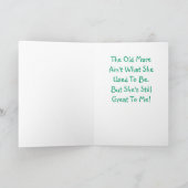 De oude Kaart van de Verjaardag van de Merrie (Binnen)