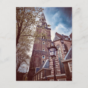 De oude kerk, Amsterdam Briefkaart