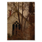 De oude kerk foto afdruk (Voorkant)