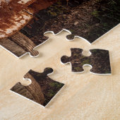 De oude levering van legpuzzel (Zijkant)