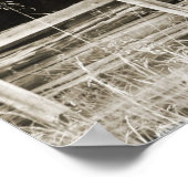 De oude Logcabine Poster (Hoek)