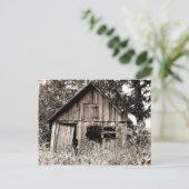 De oude Loods van het Boerderij Briefkaart (Staand voorkant)