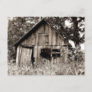 De oude Loods van het Boerderij Briefkaart