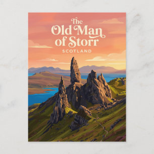 De Oude Man van Storr Schotland Briefkaart