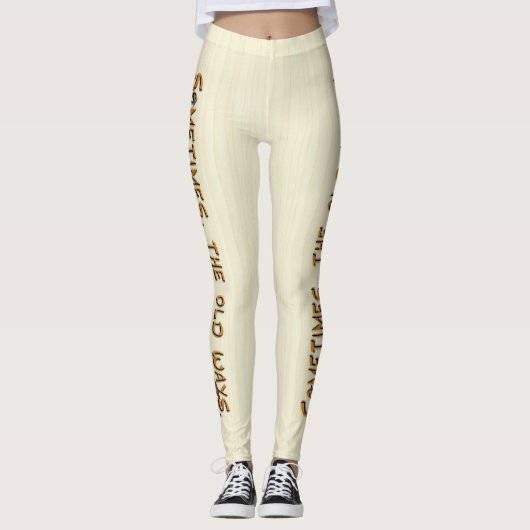 De oude manieren leggings (Voorkant)