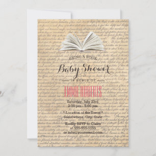 De  Oude Manuscripten brengen een Baby shower van  Kaart