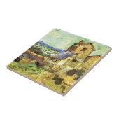 De oude Mill van Vincent van Gogh Tegeltje (Zijkant)