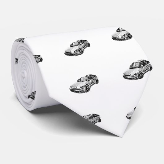 De oude Mitsubishi Mirage Stropdas (Opgerold)