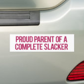 De Oude Ouder van een Volledige Bumpersticker Slac (Op auto)