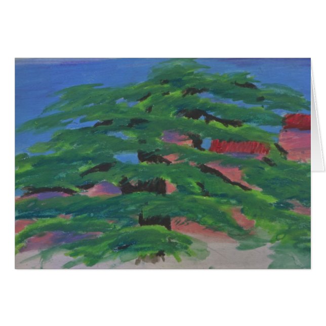 De oude pine in Château le Seuil (Voorkant Horizontaal)