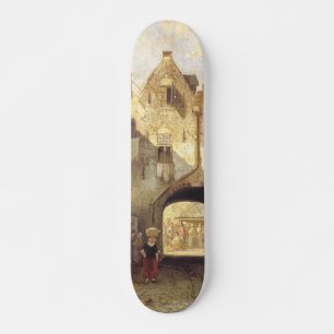 De Oude Poort door Charles Leickert Skateboard