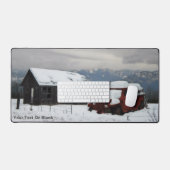 De oude Red Truck Bureaumat (Keyboard & Muis)