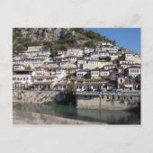 De oude stad Berat, Albanië Briefkaart (Voorkant)