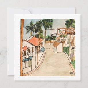 De oude stad La Quinta Kaart